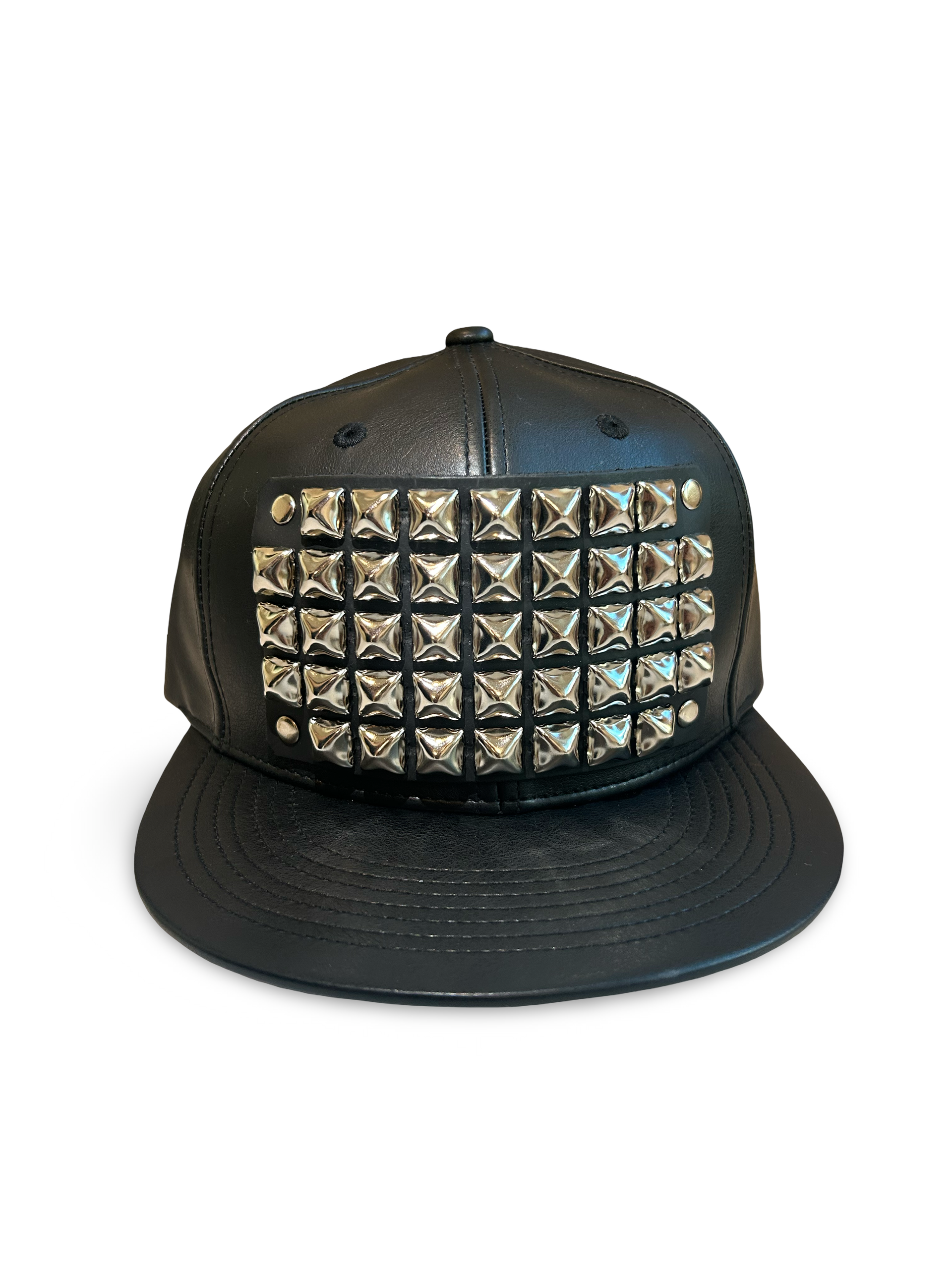 HARDCORE Studded Hat (Chrome) – Freakz.Corp