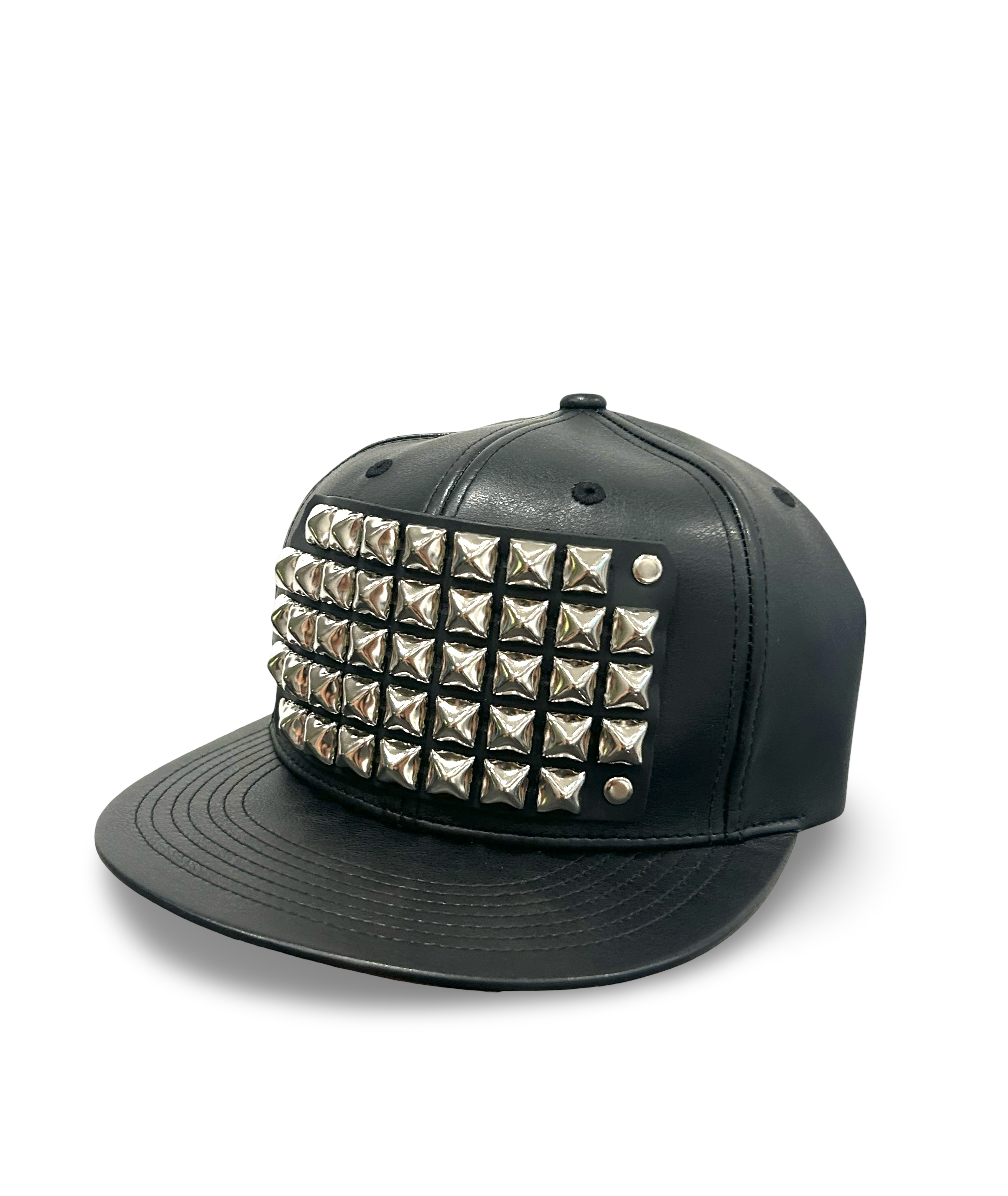 HARDCORE Studded Hat (Chrome)