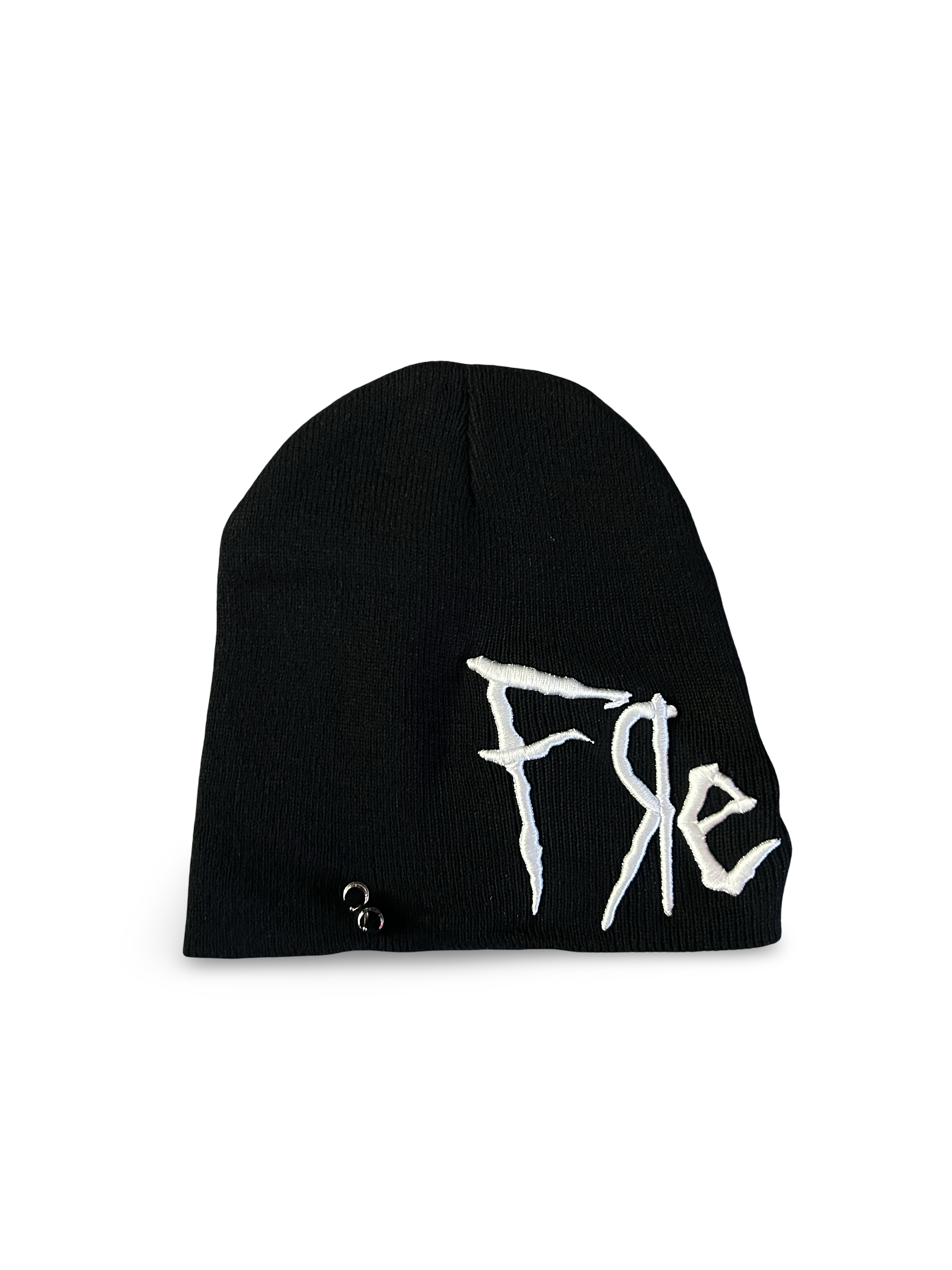 Freakz Pierced Beanie (Black)