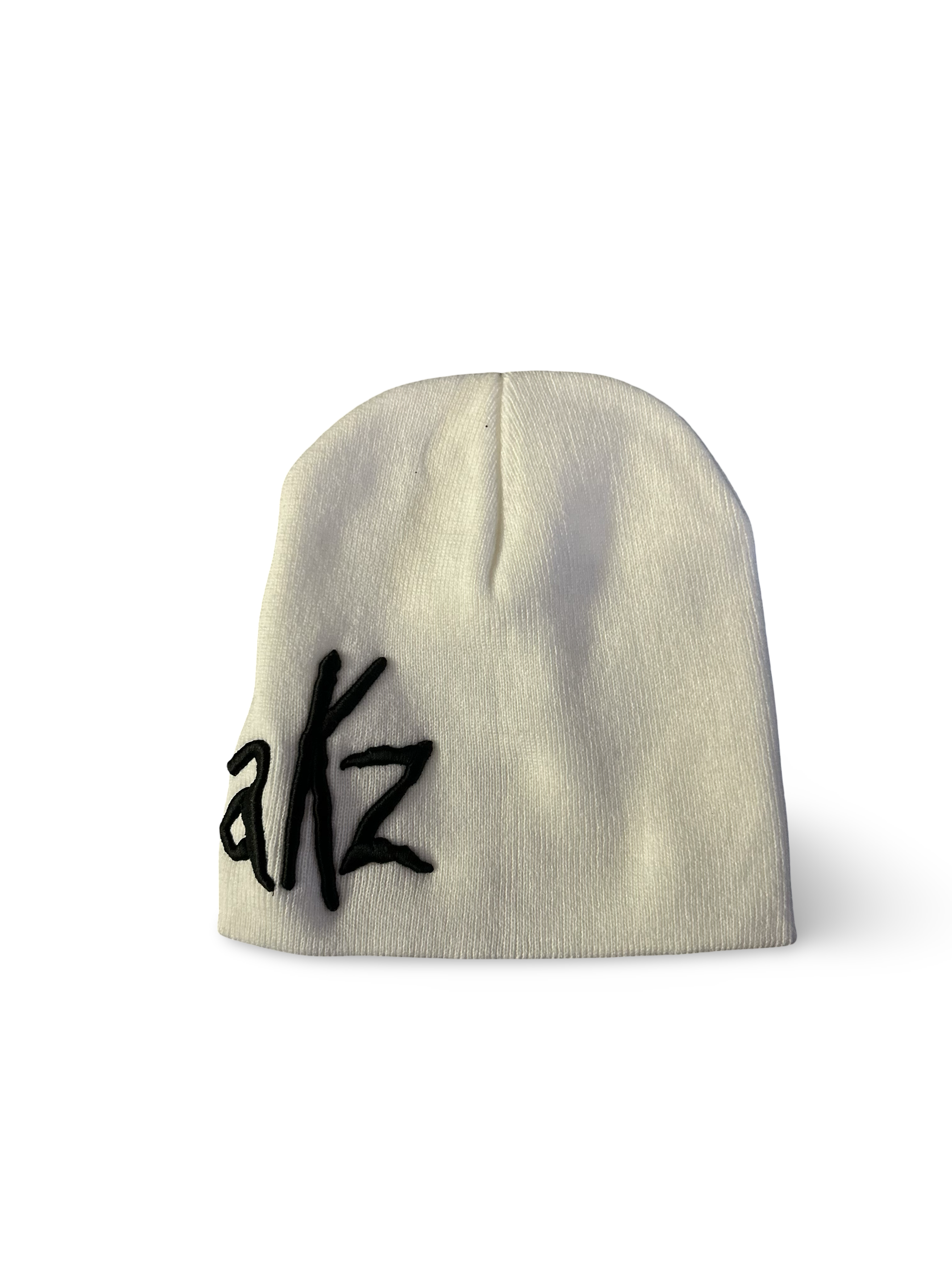 Freakz Pierced Beanie (White)